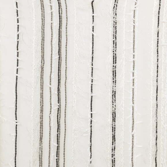 Brunello Cucinelli SS/17 White Silk Monili Eyelash-Fringe Tank - Picture 5 of 12